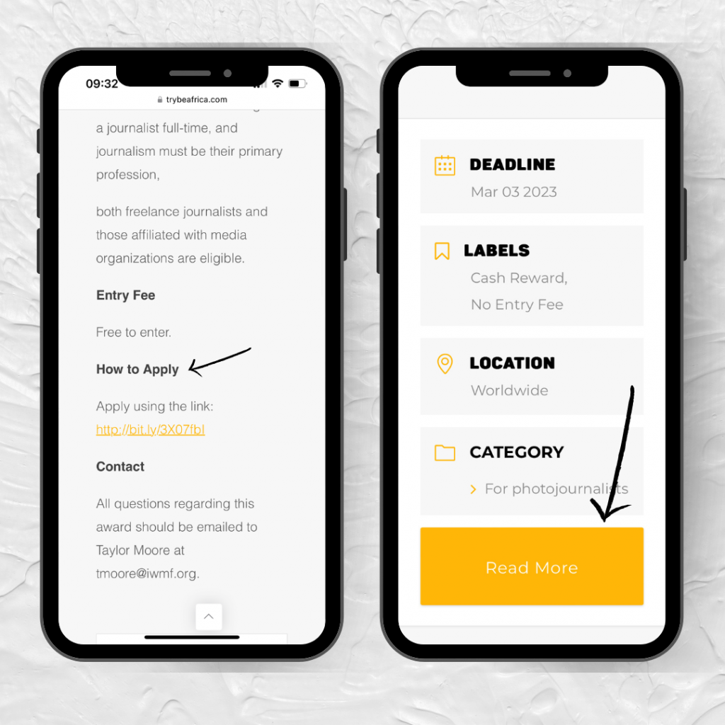 how to apply for opportunities on trybe