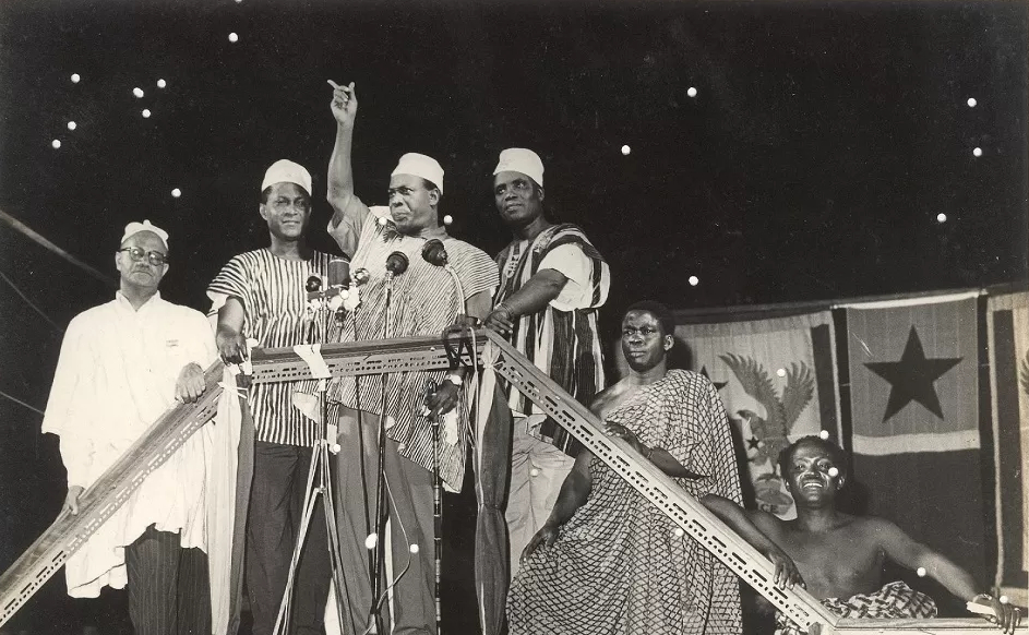 Did a scientist in Germany write the Ghana National Anthem?
