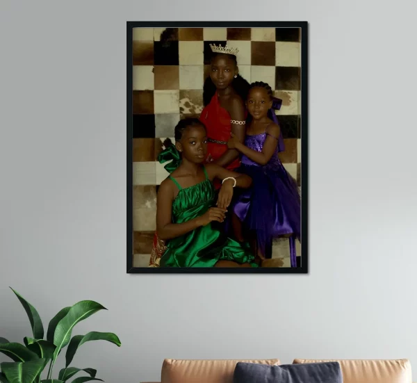Young Nubian Queens.