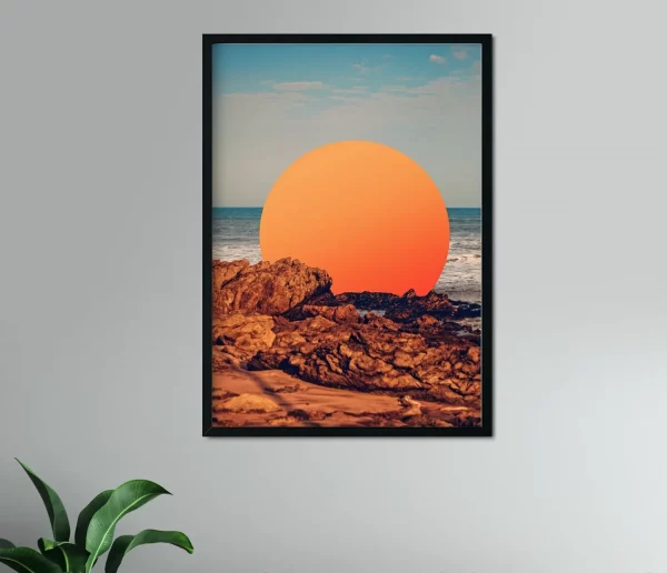 Sunset at the beach
